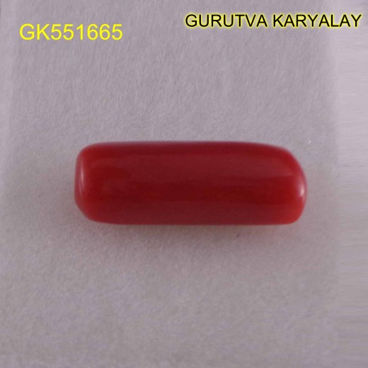 Ratti-3.75(3.40ct) Red Coral Lal Moonga 